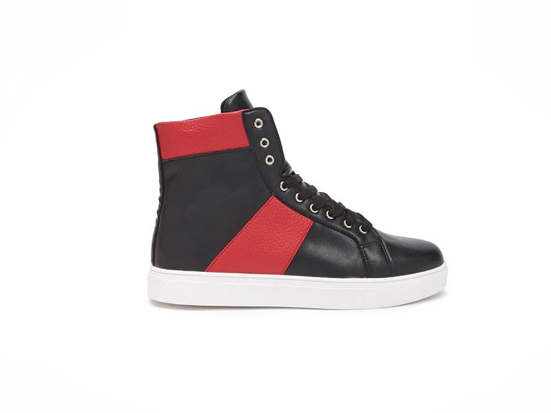 Men Speechless Colorblock High-Top Sneakers