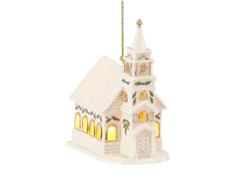 Christmas Village™ Church Lighted Ornament