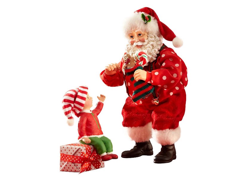 Possible Dreams Santa So Sweet Figurine