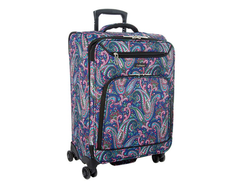 Leisure Escape Paisley Print 21in. Spinner