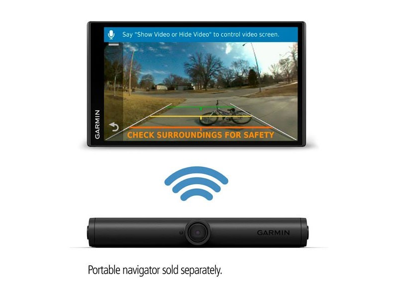  Wireless Backup Camera With License Plate Mount
