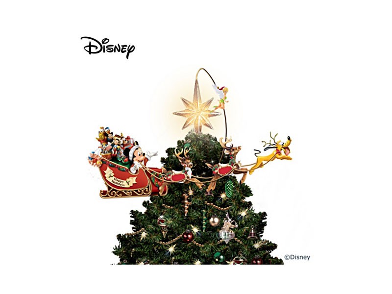 Illuminated Rotating Disney Tree Topper