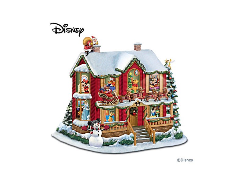 Disneys Night Before Christmas Illuminating Story House