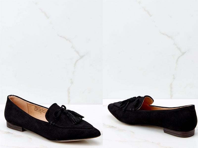 Turn It Loose Black Loafers