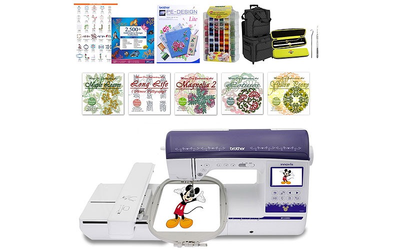 Brother BP3500D Sewing and Embroidery Machine with 290 Built-in Stitches