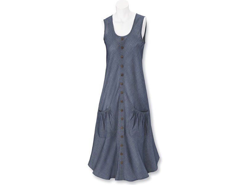 Breezy Chambray Dress