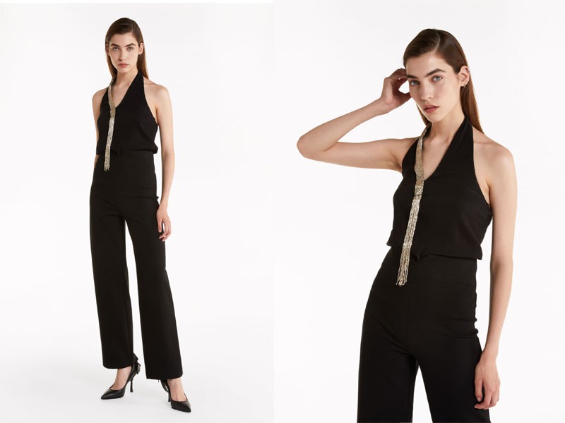 Bodysuit with beading