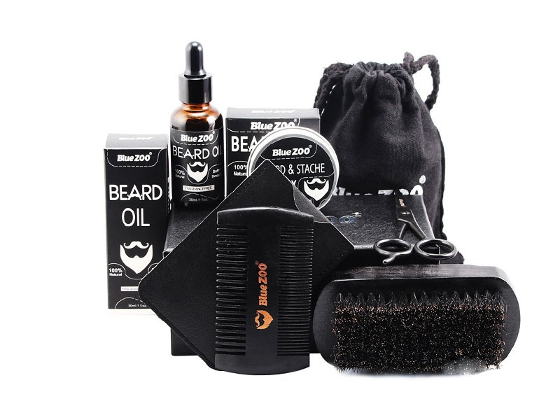 Blue ZOO Beard Care Styling Kit