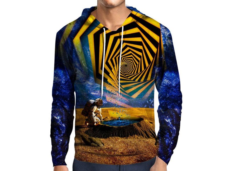 Astronaut Yellow Portal Hoodie