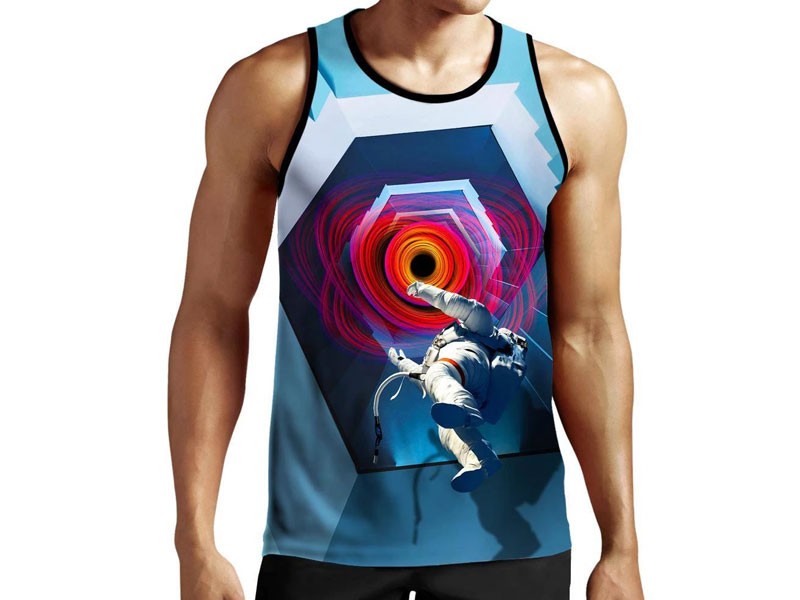 Into The Unknown Astronaut Tank Top