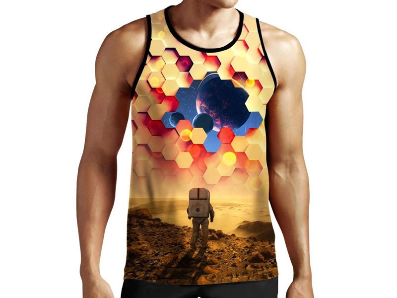 Astronaut Barrier Tank Top