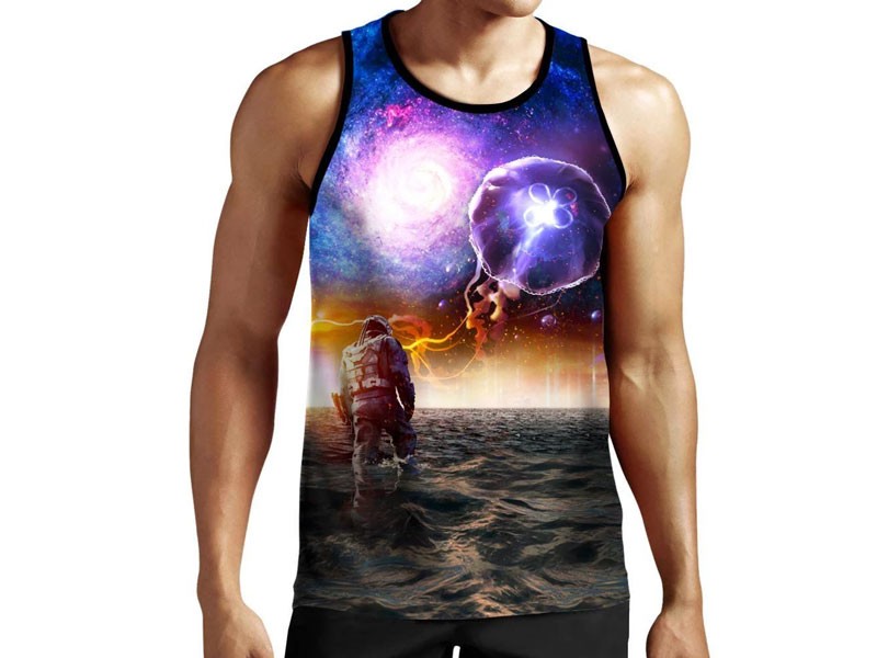 Galactic Jellyfish Tank Top