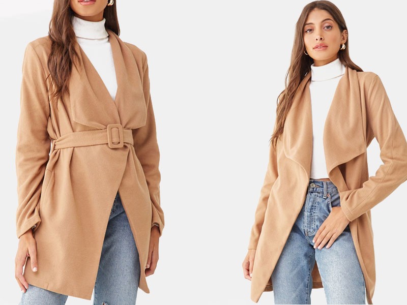 Belted Wrap Coat