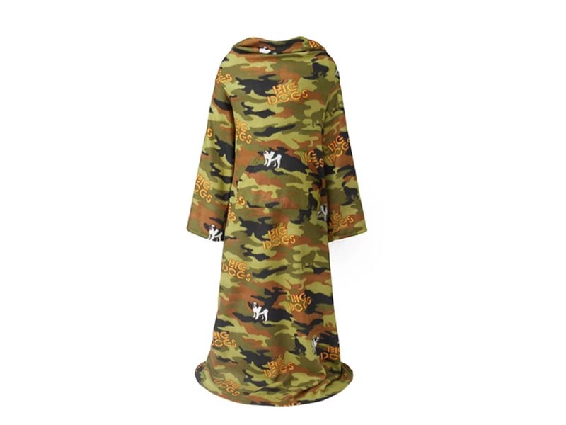 CAMO DOGS WEARABLE BLANKET