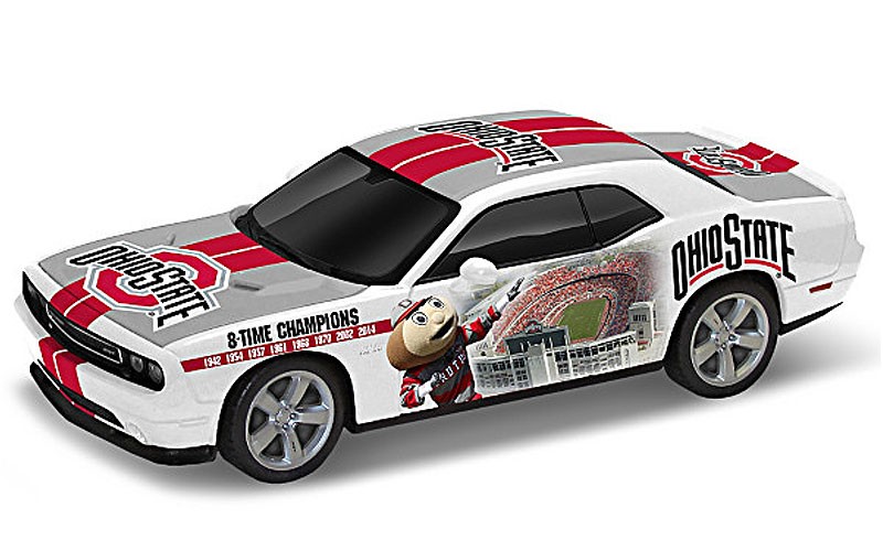 Buckeyes 1:18 Scale Collage Car Tribute Sculpture