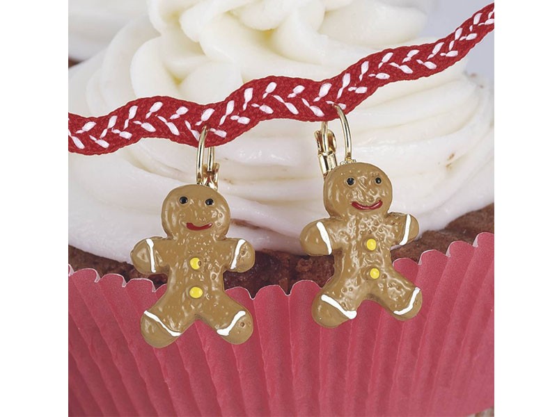 Gingerbread Men Earrings