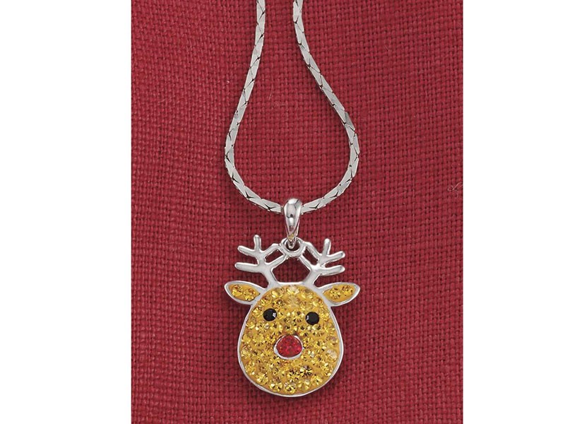 Twinkling Reindeer Pendant