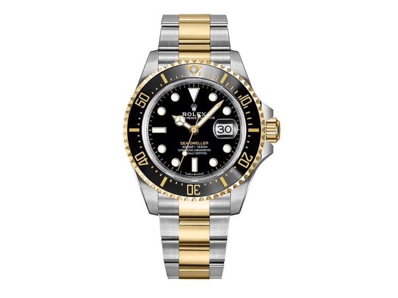 Rolex Sea-Dweller Solid Gold & Oystersteel Men's Watch