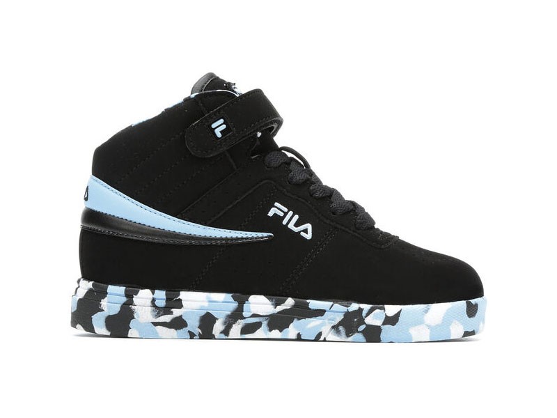 Girls' Fila Little Kid & Big Kid Vulc 13 Mid Mashup High Top Basketball Shoes