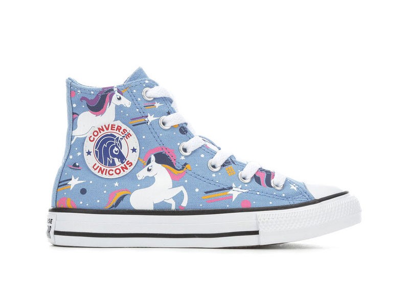 Girls' Converse Little Kid & Big Kid CTAS Space Unicorn High-Top Sneakers