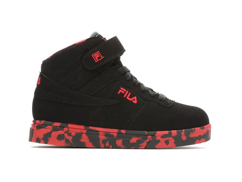 Boys' Fila Little Kid & Big Kid Mid Plus Mashup High Top Basketball Shoes