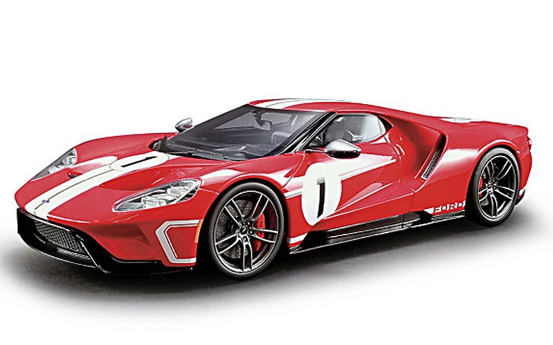 1:18-Scale 2018 Ford GT #1 Heritage Edition Sculpture