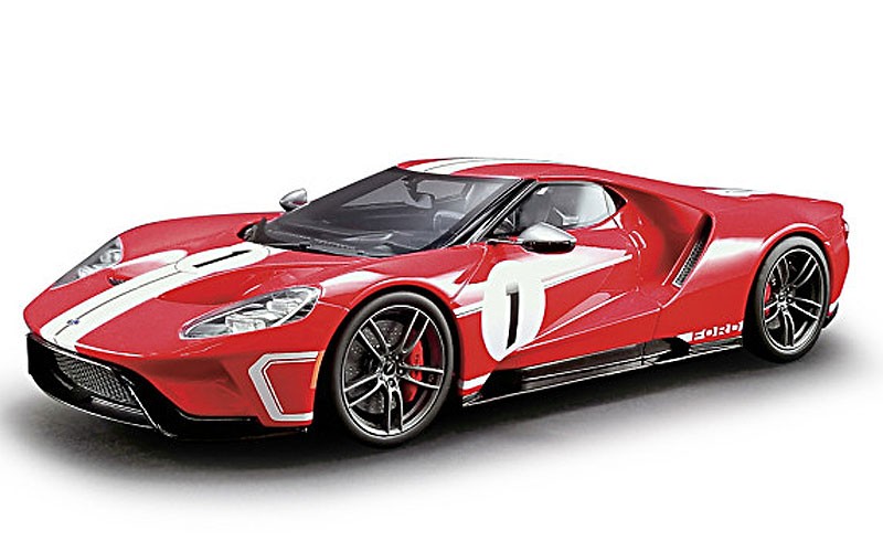 1:18-Scale 2018 Ford GT #1 Heritage Edition Sculpture
