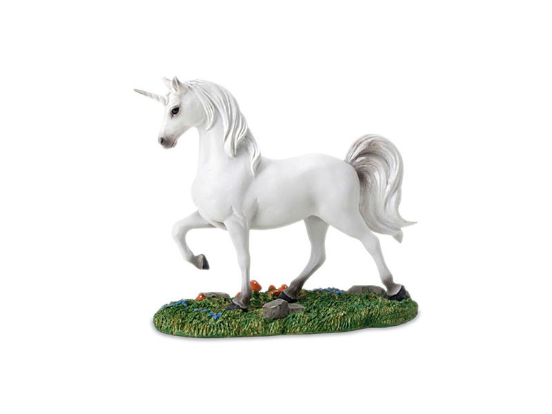 Unicorn White Figurine