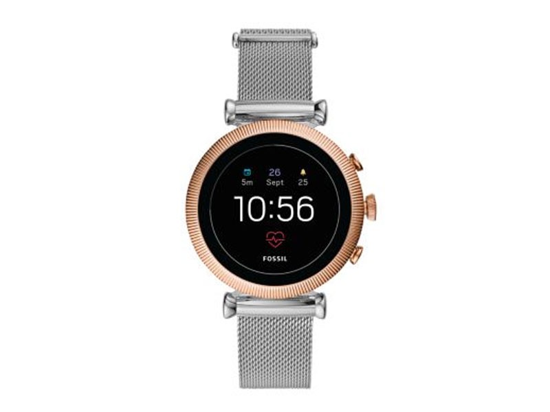 Fossil Gen 4 Smartwatch - Sloan HR Stainless Steel Mesh