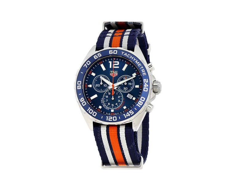 Tag Heuer Formula 1 Chronograph Blue Dial Men's Watch