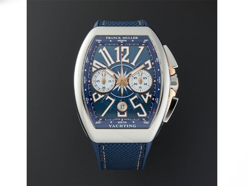 Men's Watch Franck Muller Yachting Chronograph Automatic // 45CCYACHTBLU5N