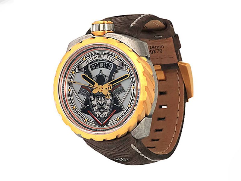 Bomberg Bolt 68 Samurai Automatic // BS45ASPG.042-2.3