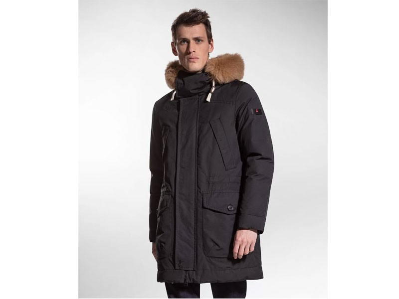 Wide-cut parka in Cordura fabric