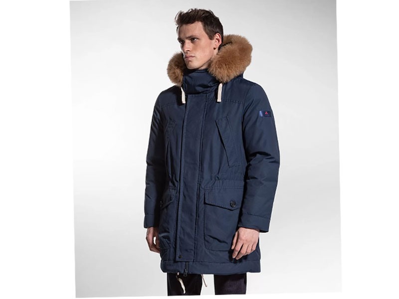 Wide-cut Parka in Cordura Fabric