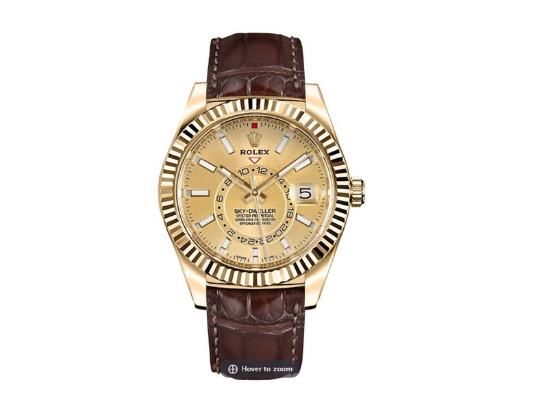 yellow gold sky dweller price