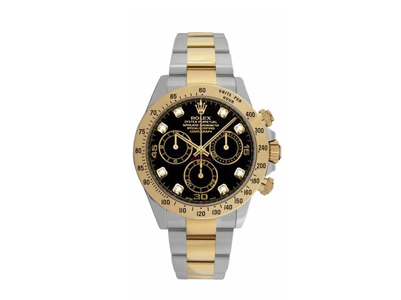 Rolex Cosmograph Daytona Diamond Dial Men's Watch 116523