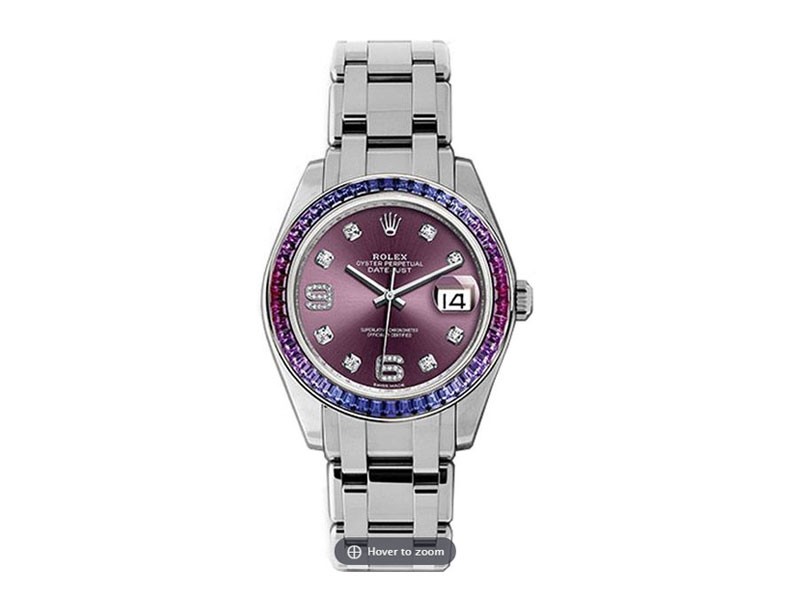 Rolex Datejust 39 Pearlmaster Midsize Watch 86349