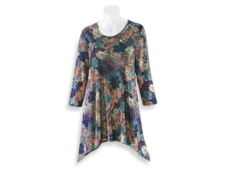 Enchanted Flowers & Paisleys Tunic