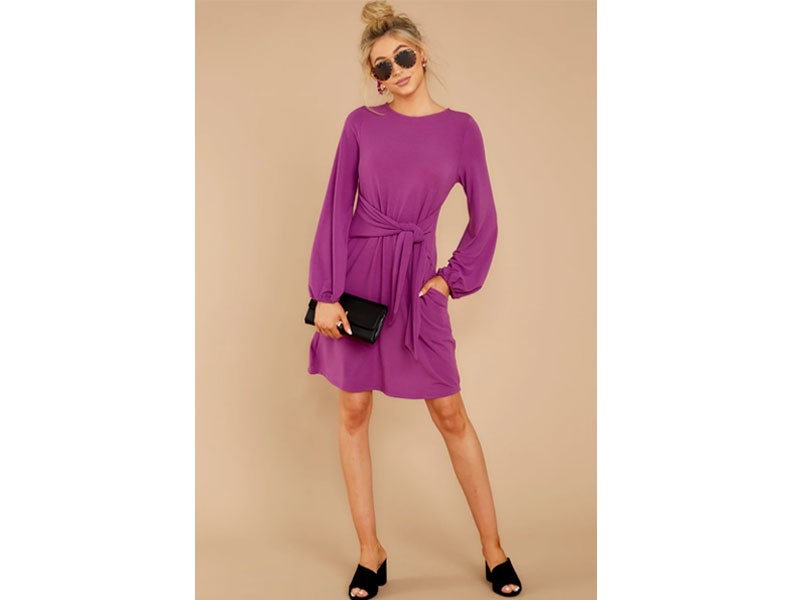 Promises Kept Magenta Dress