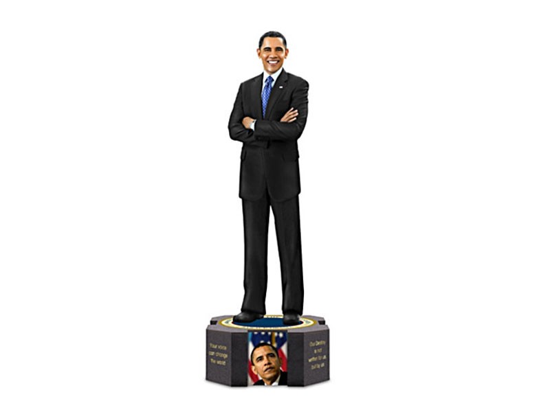 Keith Mallett President Barack Obama Farewell Sculpture