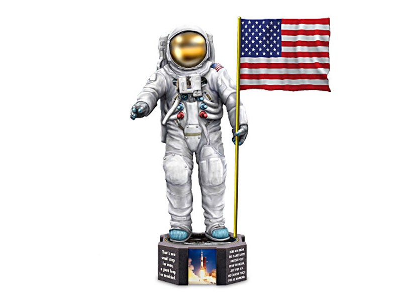 Apollo 11 50th Anniversary Moon Landing Figurine