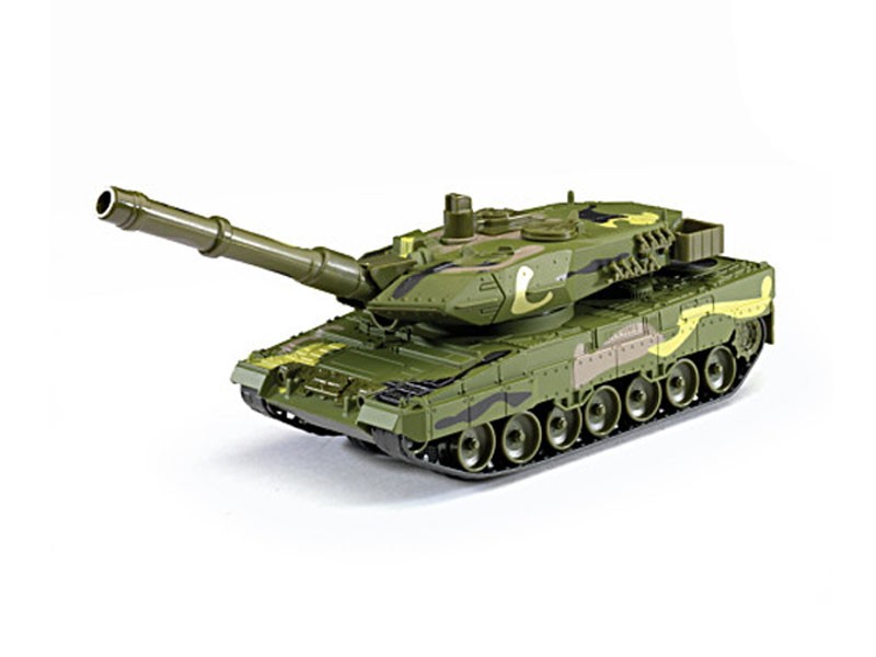 1:18-Scale Diecast Camouflage Battle Tank
