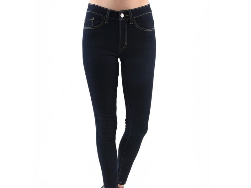 KanCan Jeans High-Waisted Skinny Jeans for Women in Dark Wash