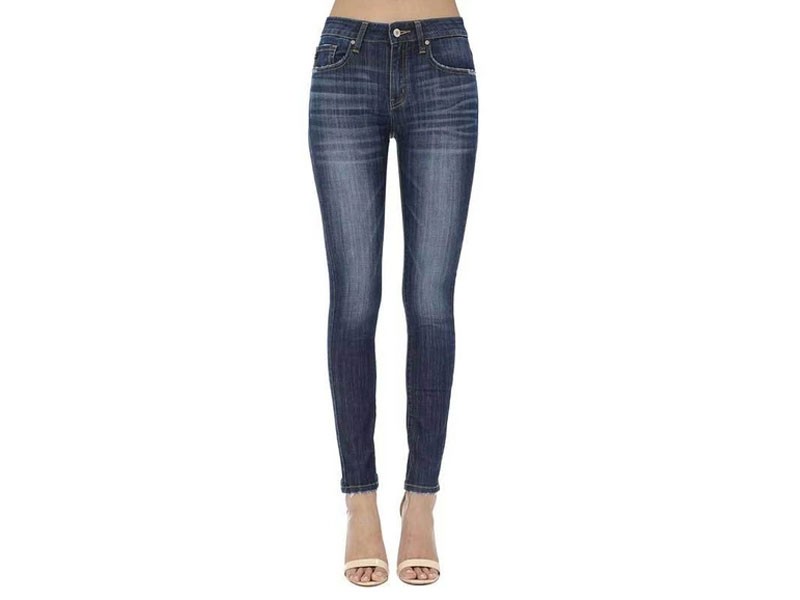KanCan Jeans Clean Skinny Jeans for Women in Dark Wash