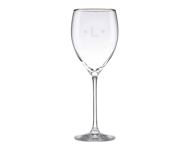 Timeless Platinum Signature Goblet by Lenox