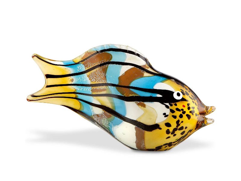 Fish Art Glass Figurine