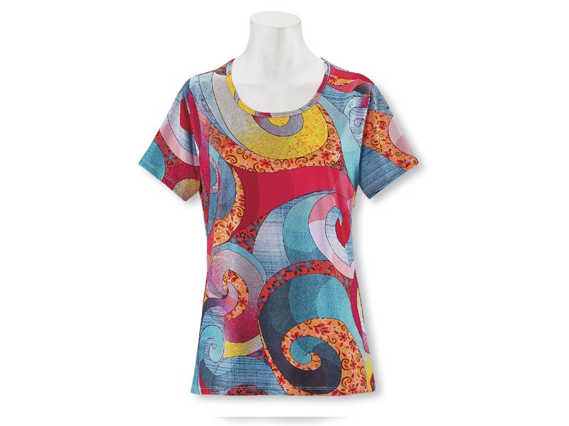 Artful Swirls Top