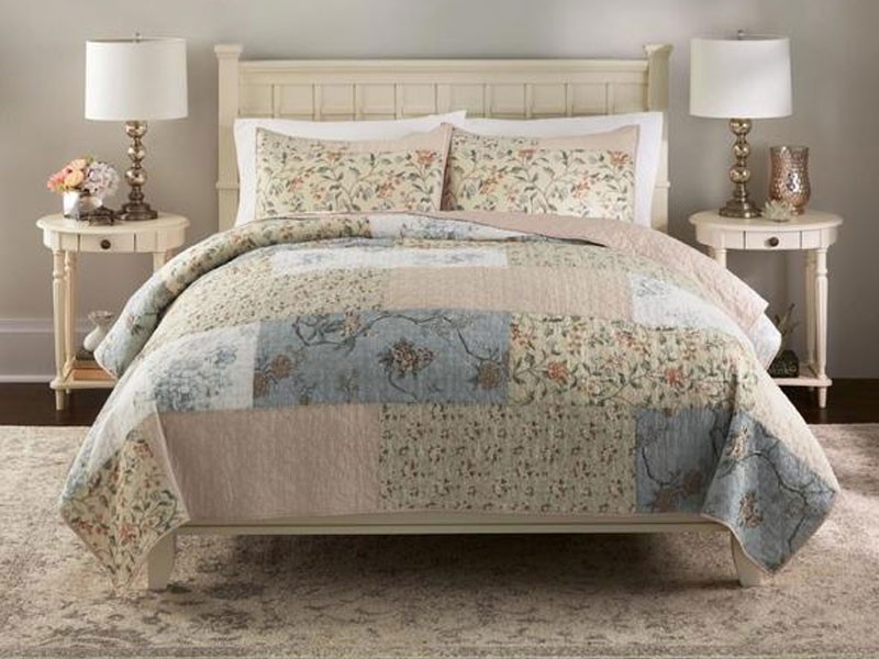 Cannon 3pc. Stella Quilt Set - Floral