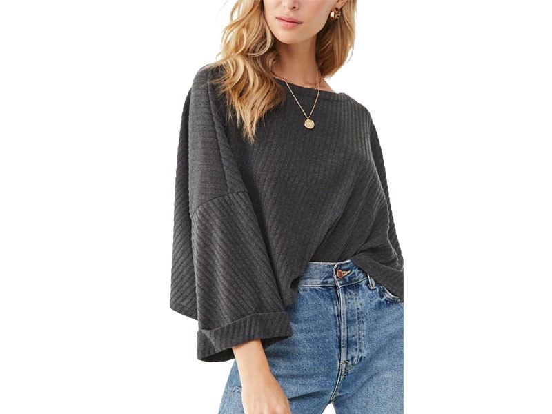 Shadow Striped Vented Top