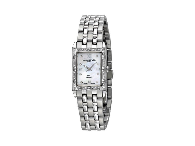 Raymond Weil Tango Mother Of Pearl Dial Diamond Ladies Watch